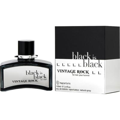 BLACK IS BLACK VINTAGE ROCK by Nuparfums