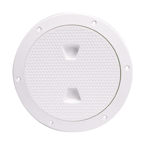 Beckson 6' Non-Skid Screw-Out Deck Plate - White