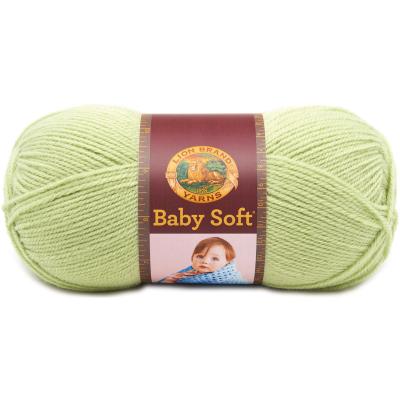 Lion Brand Baby Soft Yarn-Sweet Pea