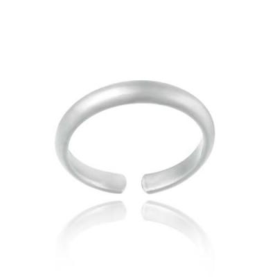 Sterling Silver Beautiful Polished Toe Ring