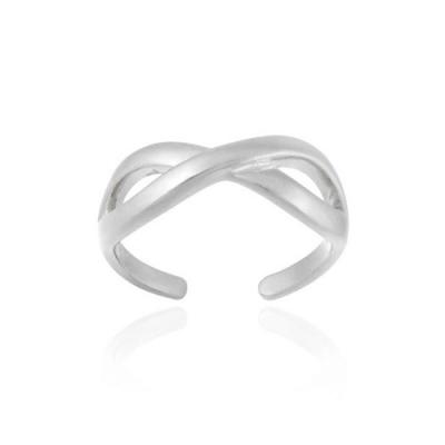 Sterling Silver Infinity Design Toe Ring