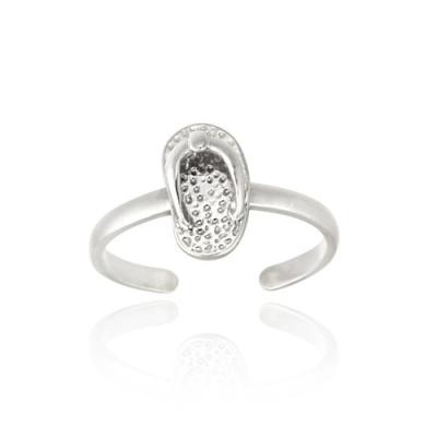 Sterling Silver Flip Flop Toe Ring