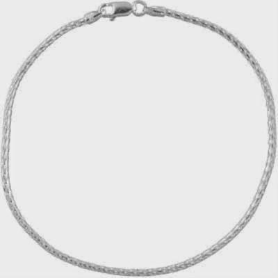 Sterling Silver Fox Tail Bracelet/ Anklet