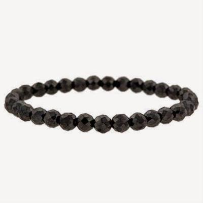 6mm Onyx Beads Stretch Bracelet