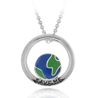 Sterling Silver Save Me Pendant
