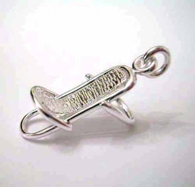 .925 Silver * CHAIR CHARM *Sea Beach