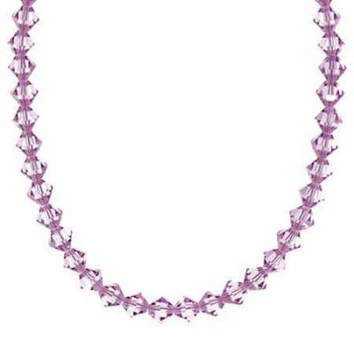 Genuine Lavender Swarovski Elements Necklace