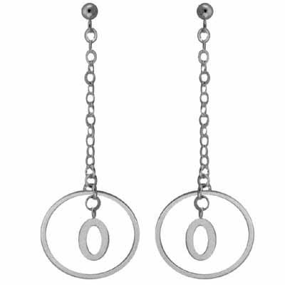 Sterling Silver Stilletto Earrings
