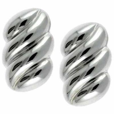 Sterling Silver San Marco Design Earrings