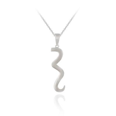 Sterling Silver Swirl Pendant