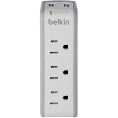 3 Outlet Surge Protector White