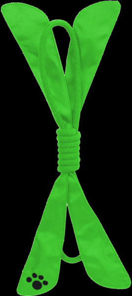 Extreme Bow Squeek Dog Rope Toy