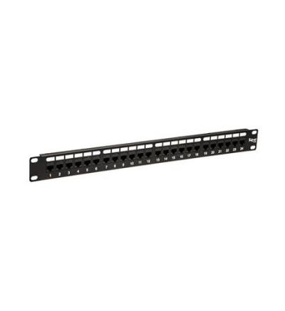 PATCH PANEL,CAT 6, FEED-THRU 24-P,1RMS