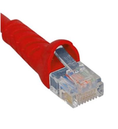 PATCH CORD, CAT 5e, MOLDED BOOT, 25 RD