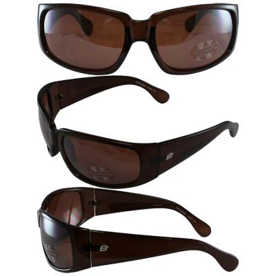 Birdz Hooter Clear Brown Frame with Brown Mirrored Lenses