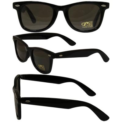 Blues Bros Black Frame Glasses with Smoke Lenses