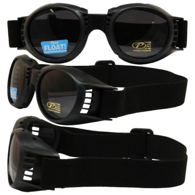 Piston Value Riding Goggles with Smoke Lenses and Black Frame