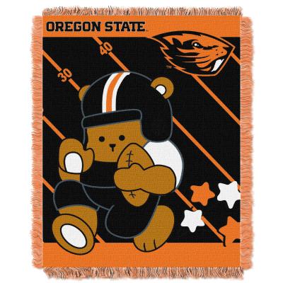 Oregon State  OFFICIAL Collegiate 'Half Court' Baby Woven Jacquard Throw