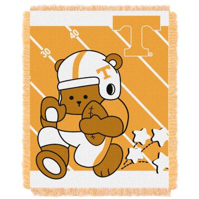 Tennessee  OFFICIAL Collegiate 'Half Court' Baby Woven Jacquard Throw