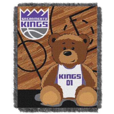 Kings OFFICIAL National Basketball Association, 'Half-Court' Baby 36'x 46' Triple Woven Jacquard Throw  by The Northwest Company