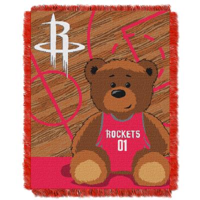 Rockets OFFICIAL National Basketball Association, 'Half-Court' Baby 36'x 46' Triple Woven Jacquard Throw  by The Northwest Company