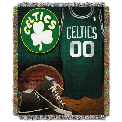 Celtics OFFICIAL National Basketball Association, 'Vintage' 48'x 60' Woven Tapestry Throw  by The Northwest Company