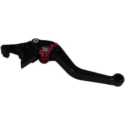 MotoProducts Shorty Black Brake Lever for Most Current Suzuki, Kawasaki, and Some Yamaha