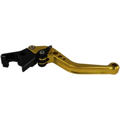 MotoProducts Shorty Gold Brake Lever for Most Current Suzuki, Kawasaki, and Some Yamaha