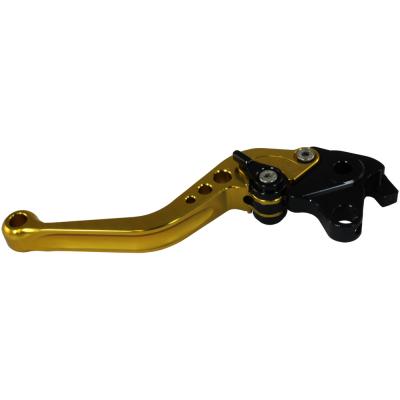MotoProducts Shorty Gold Clutch Lever for 2004-2007 CBR1000R and 2000-2006 VTR1000