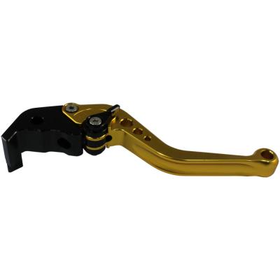 MotoProducts Shorty Gold Brake Lever for Late 2000s Yamaha R6 & R1