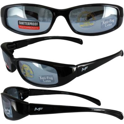 Bad Attitude Black Frame Blue Lens