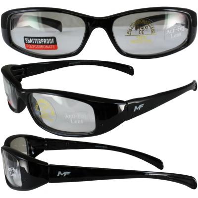 Bad Attitude Black Frame Clear Lens