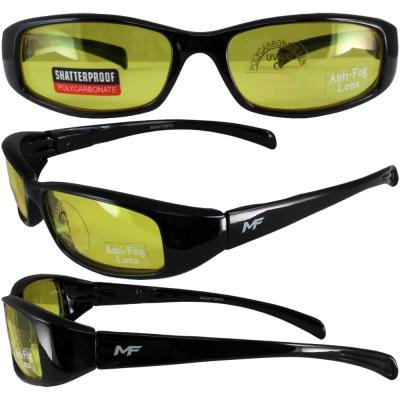Bad Attitude Black Frame Yellow Lens