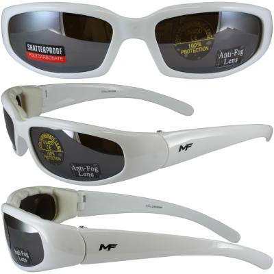 Chill White Frame Driving Mirror Lenses