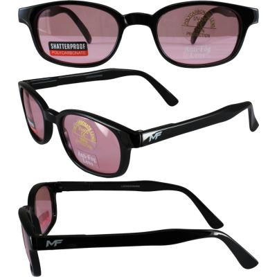Lockdown Black Frame Rose Lenses
