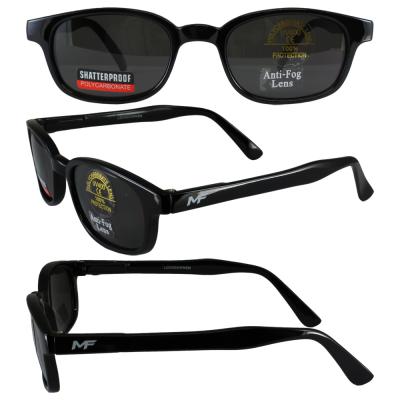 Lockdown Black Frame Smoke Lenses