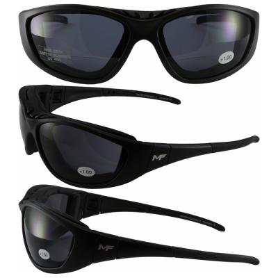 Patriot Black Frame Smoke 1.0x Lenses Glasses/Goggles