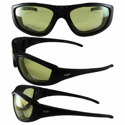 Patriot Black Frame Yellow Lenses Glasses/Goggles