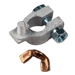 Ancor Tinned Battery Terminal - 5/16' Stud - Negative