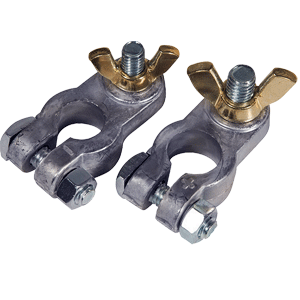 Ancor Lead Battery Terminal - 5/16' & 3/8' Stud - Positive & Negative Combo