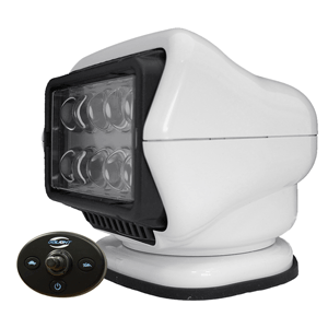 Golight LED Stryker Searchlight w/Wired Dash Remote - Permanent Mount - White