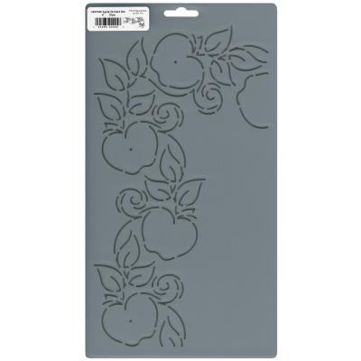 Sten Source Quilt Stencils By Patricia Ritter-4' Apple Border With Corner