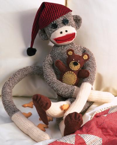 Janlynn Peejay Sock Monkey Kit 21'-Peejay