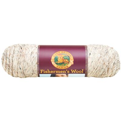 Lion Brand Fishermens Wool Yarn      -Birch Tweed