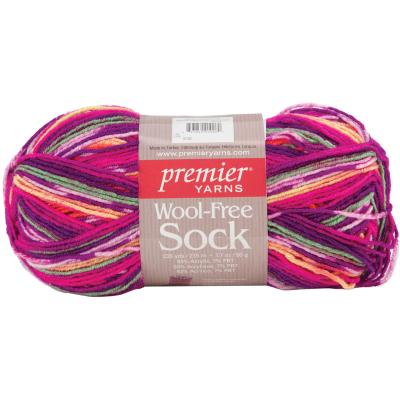 Premier Yarns Wool-Free Sock Yarn-Vegas Lights
