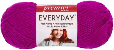 Premier Yarns Everyday Solid Yarn-Bright Violet