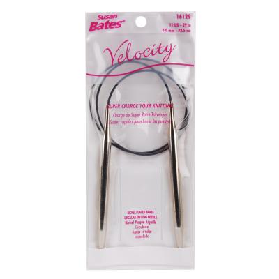 Susan Bates Velocity Circular Knitting Needles 29'-Size 11/8mm