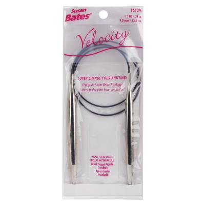 Susan Bates Velocity Circular Knitting Needles 29'-Size 13/9mm