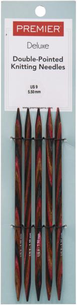 Premier Double Point Knitting Needles 6'-Size 9/5.5mm