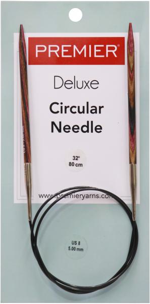 Premier Fixed Circular Knitting Needles 32'-Size 8/5mm